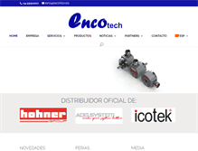 Tablet Screenshot of encotech.es