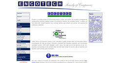 Desktop Screenshot of encotech.net